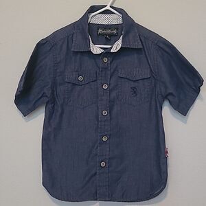English Laundry Chambray Button down Size 6 Boys